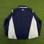 00s Nike Shox Piping Tracksuit Jacket + Joggers Set Blue XS