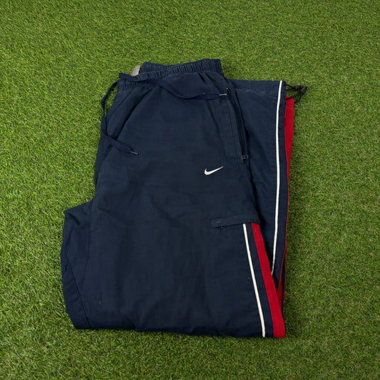 00s Nike Piping Joggers Blue XL