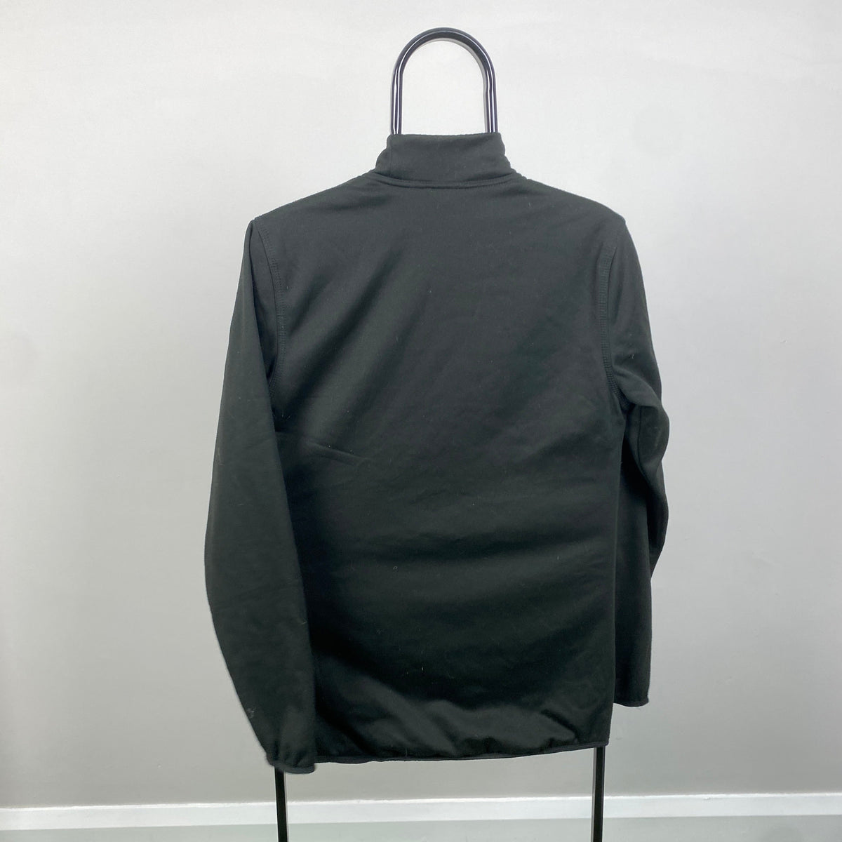 90s Adidas Thermal Sweatshirt Black Medium