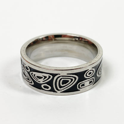 Retro Vintage Morphing Ring Silver