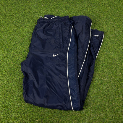 00s Nike Piping Joggers Blue Medium