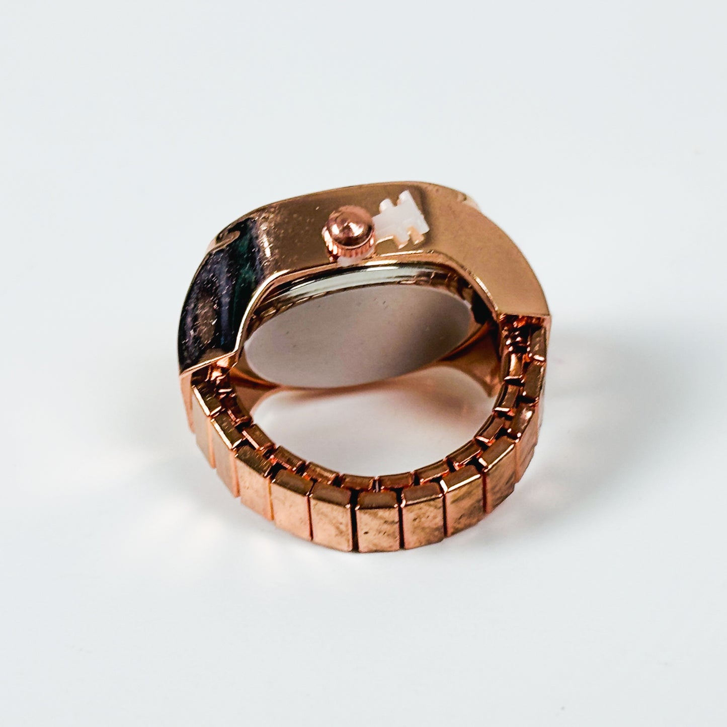 Vintage Watch Ring Rose Gold