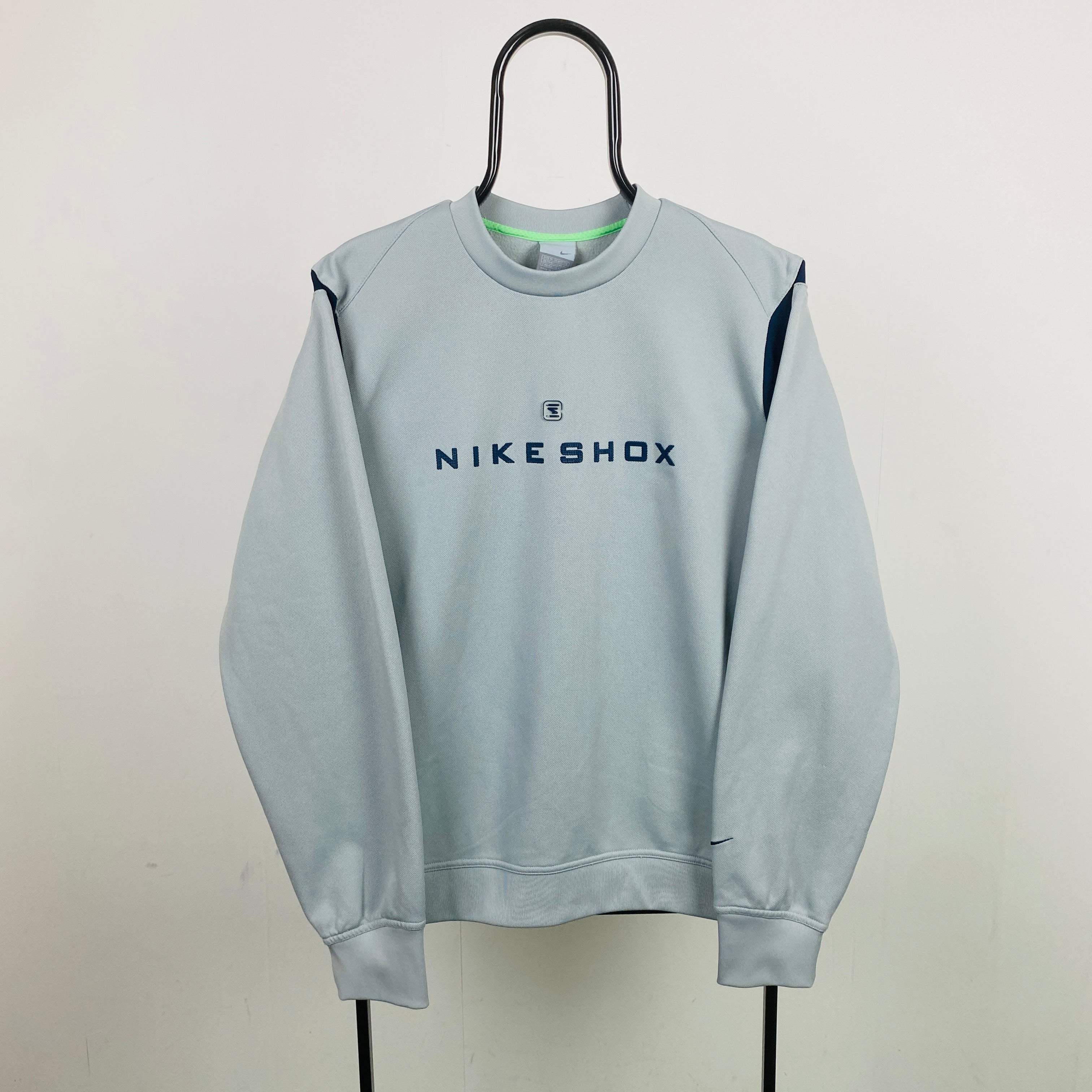 00s Nike Shox Sweatshirt Grey Medium