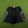 00s Nike Piping Shorts Black Medium