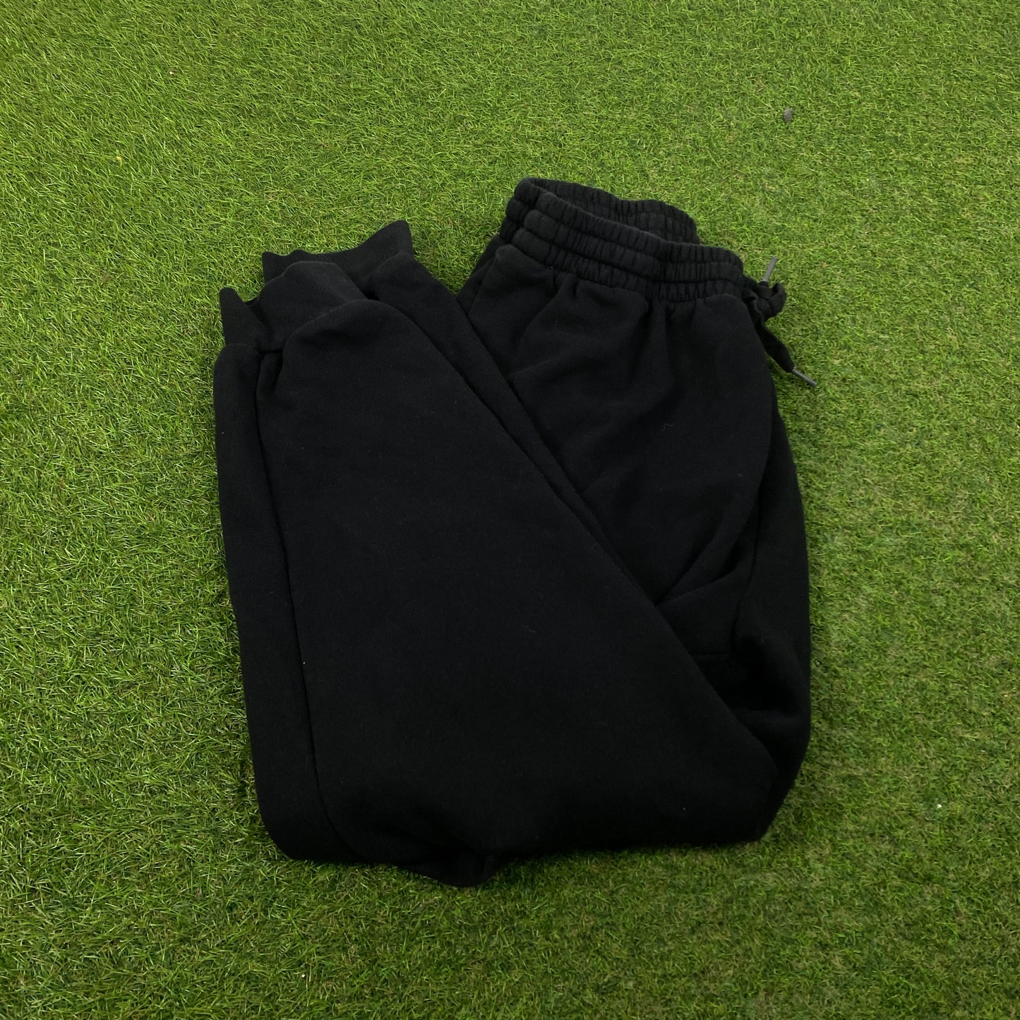 00s Adidas Cotton Joggers Black XL