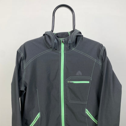 00s Nike ACG Contrast Piping Windbreaker Jacket Grey Large