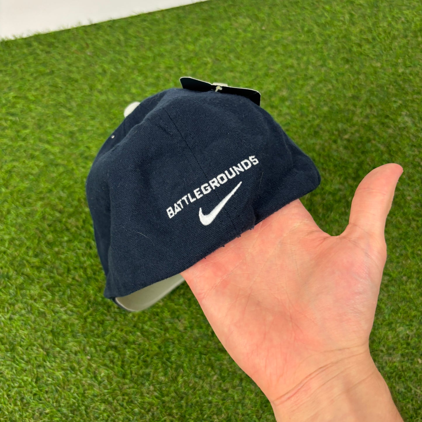 00s Nike Battlegrounds Basketball Hat Blue