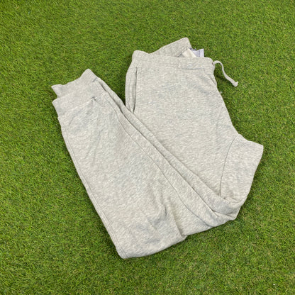 00s Nike Cotton Joggers Grey XS