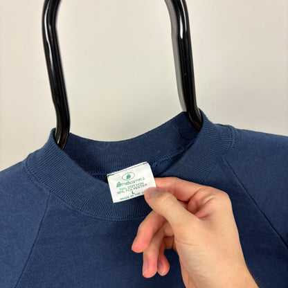 90s RSPCA Sweatshirt Blue Large