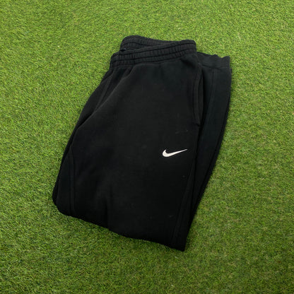 00s Nike Cotton Joggers Black Large