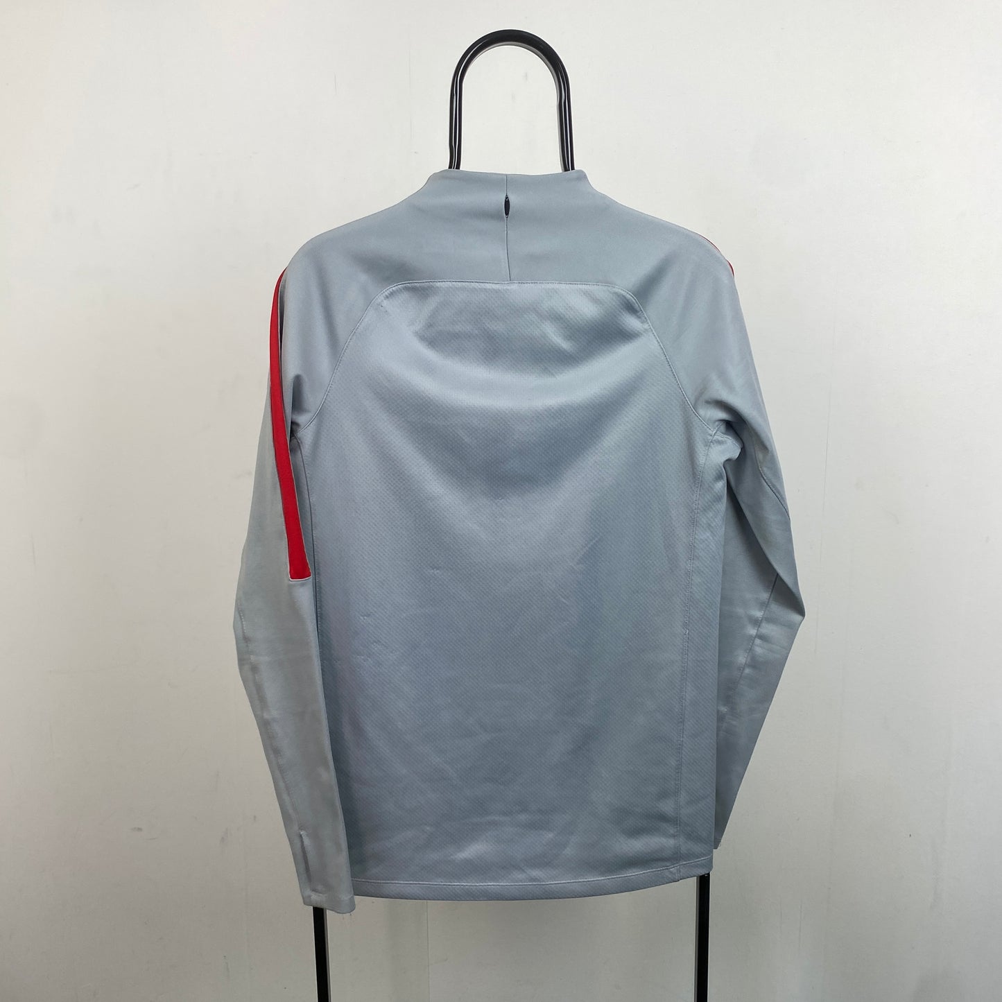 00s Nike PSG 1/4 Zip Sweatshirt Grey Small