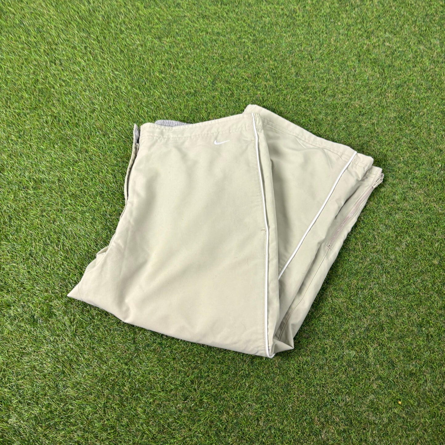 00s Nike 3/4 Length Baggy Shorts Brown Large
