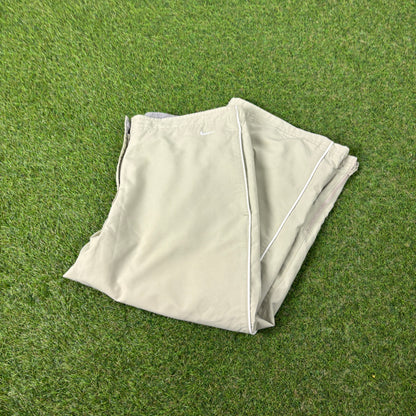 00s Nike 3/4 Length Baggy Shorts Brown Large