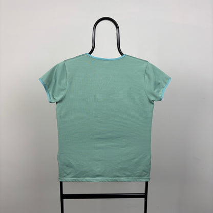 00s Nike Court Tennis T-Shirt Green Large
