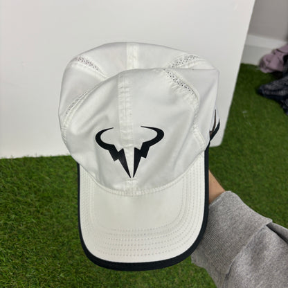 00s Nike Nadal Featherlight Dri-Fit Hat White