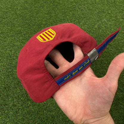 90s Nike Barcelona Hat Red