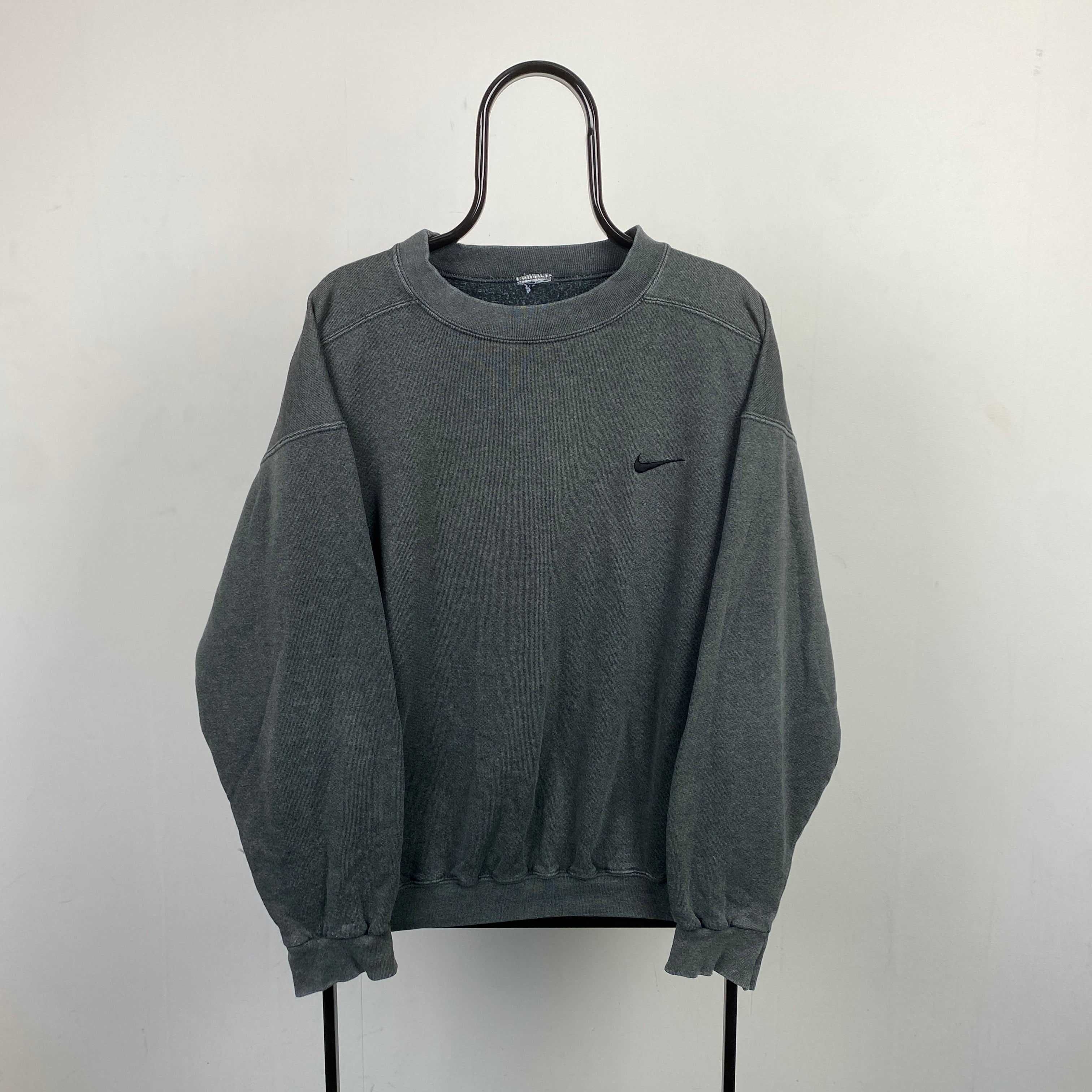 90s Nike Sweatshirt Grey XL