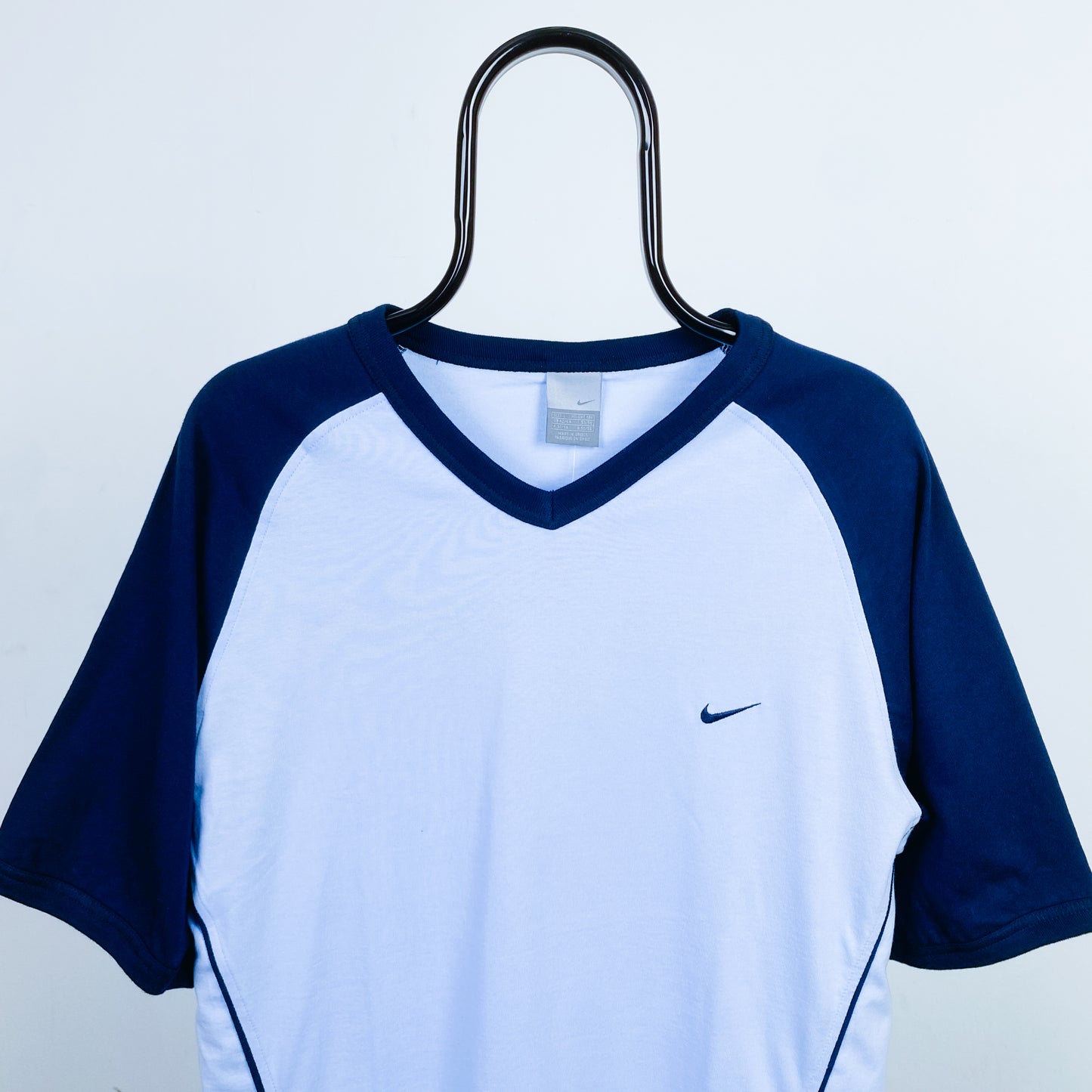 00s Nike T-Shirt Baby Blue Large