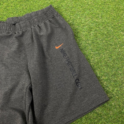 00s Nike Cotton Shorts Grey Medium
