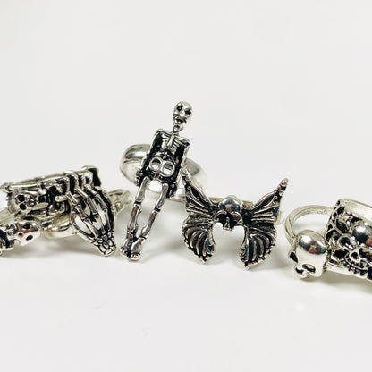 Skeleton Skull Mystery Ring