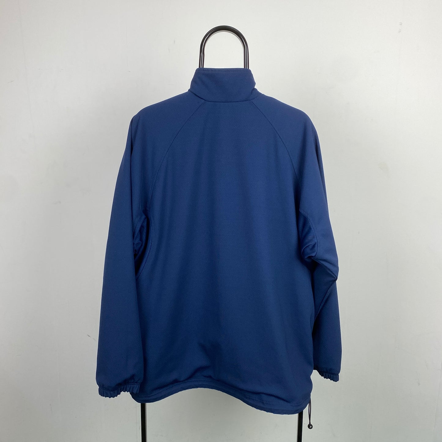 00s Nike Reversible Windbreaker Jacket Blue Medium