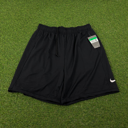 00s Nike Football Shorts Blue XL