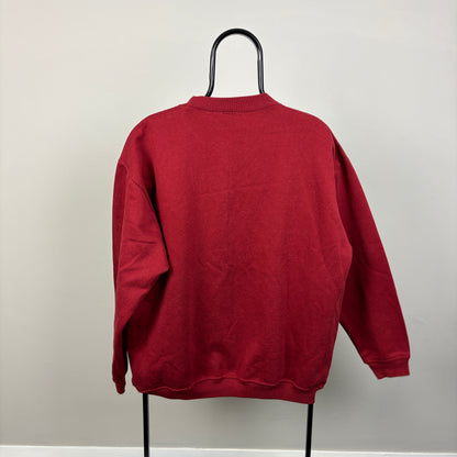 90s Nike Sweatshirt Red XL
