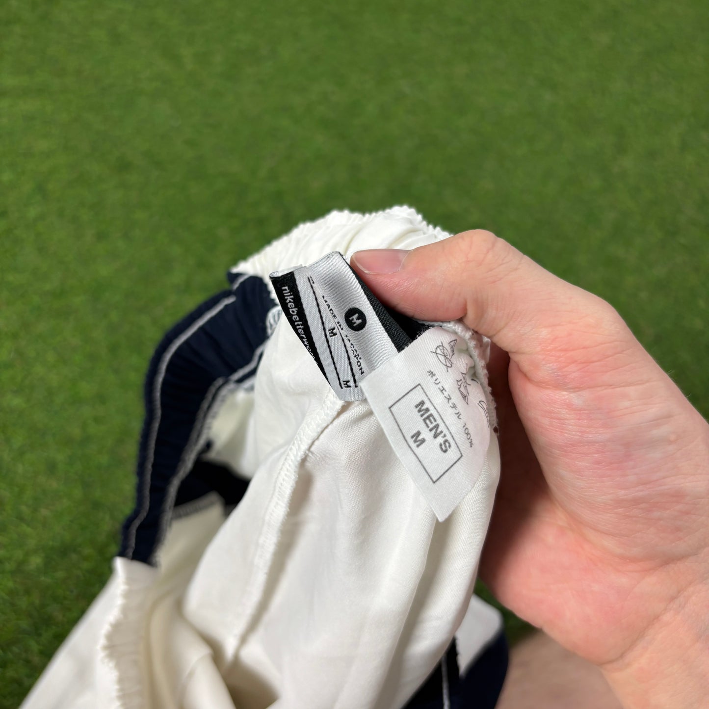 00s Nike Baggy Shorts White Medium