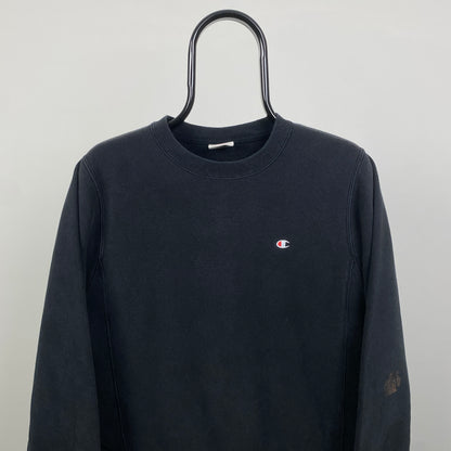 00s Champion Sweatshirt Black XS