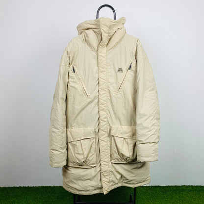 00s Nike ACG Heavyweight Puffer Jacket Brown Large