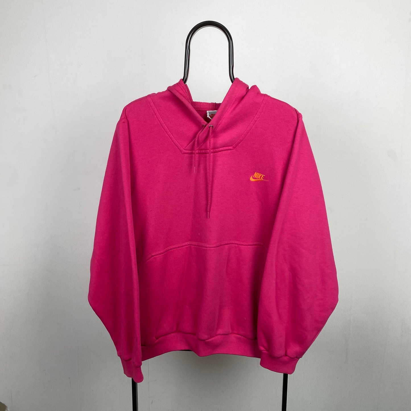 90s Nike Heavyweight Hoodie Pink XL