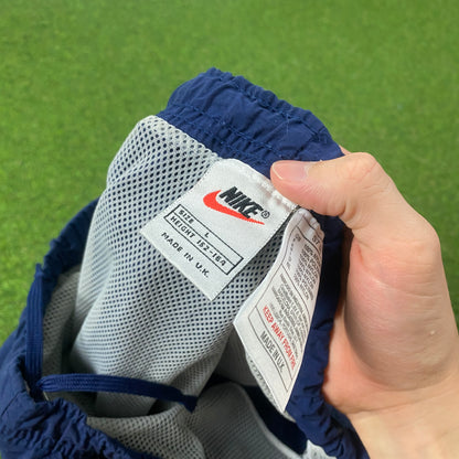 90s Nike Shorts Blue Large
