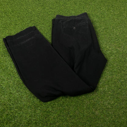 00s Nike Carhartt Master Pant Trousers Joggers Black Medium 32x32