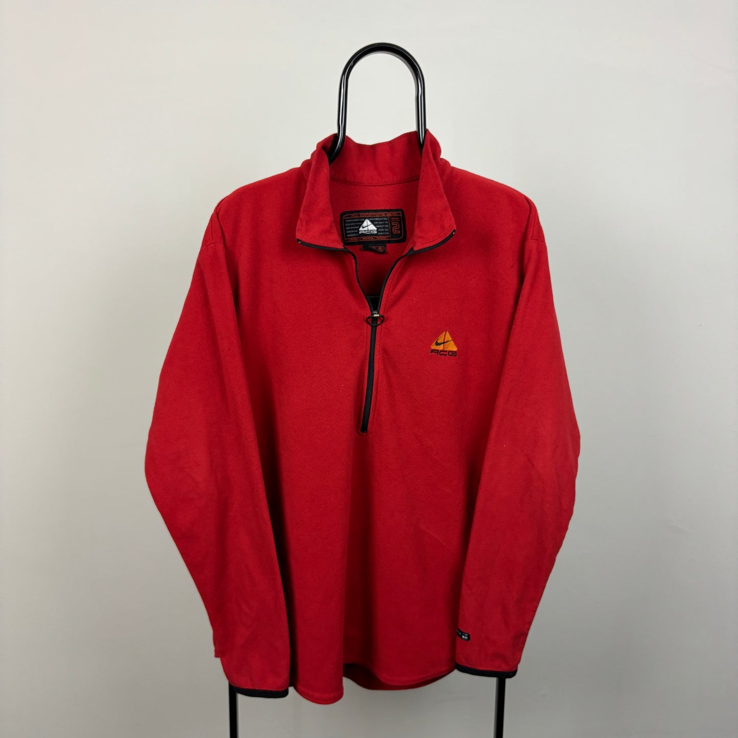 90s Nike ACG Fleece Sweatshirt Red XL
