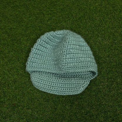 00s Nike Knit Beanie Hat Green
