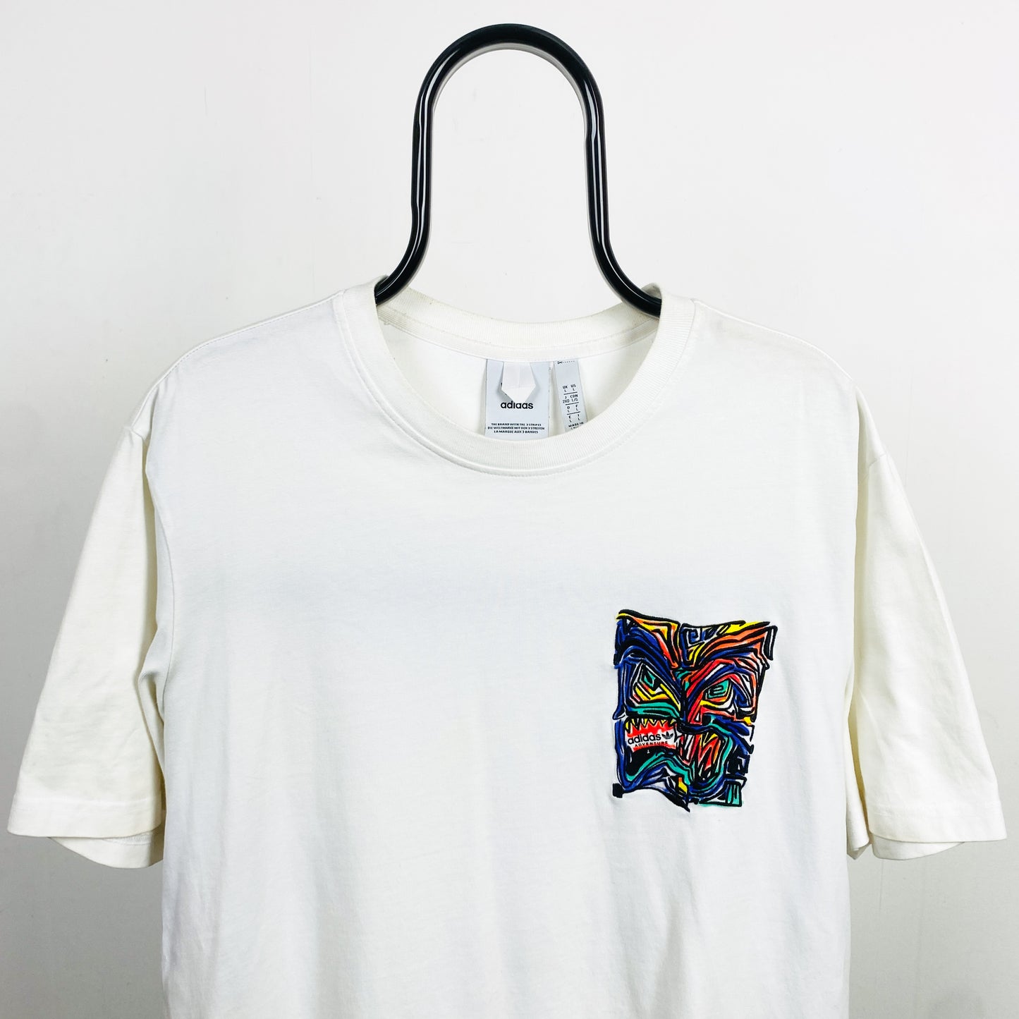 00s Adidas T-Shirt White Large