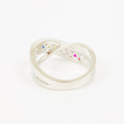 Vintage Gemstone Band Ring