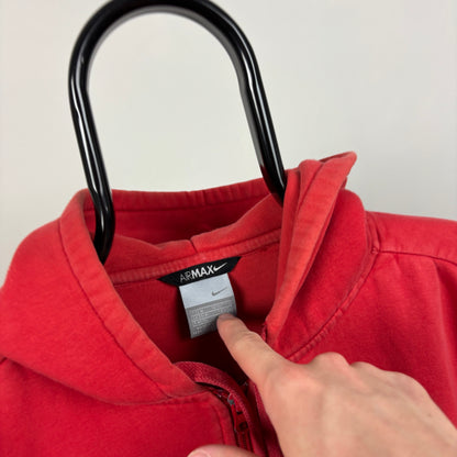 00s Nike Air Max Zip Hoodie Red Medium