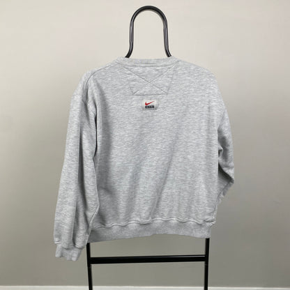 90s Nike Air Sweatshirt Grey Small