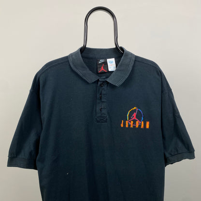 90s Nike Air Jordan T-Shirt Black XL
