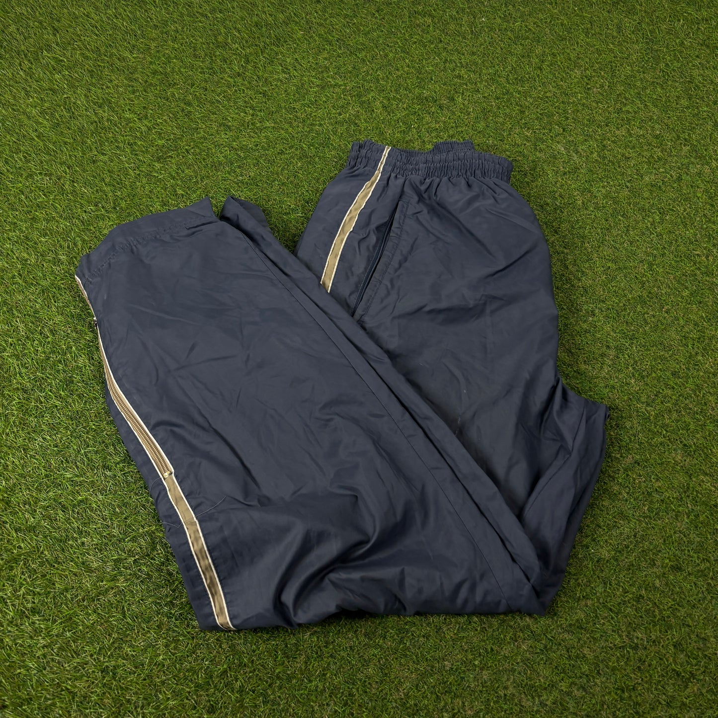 00s Nike Piping Joggers Blue Large