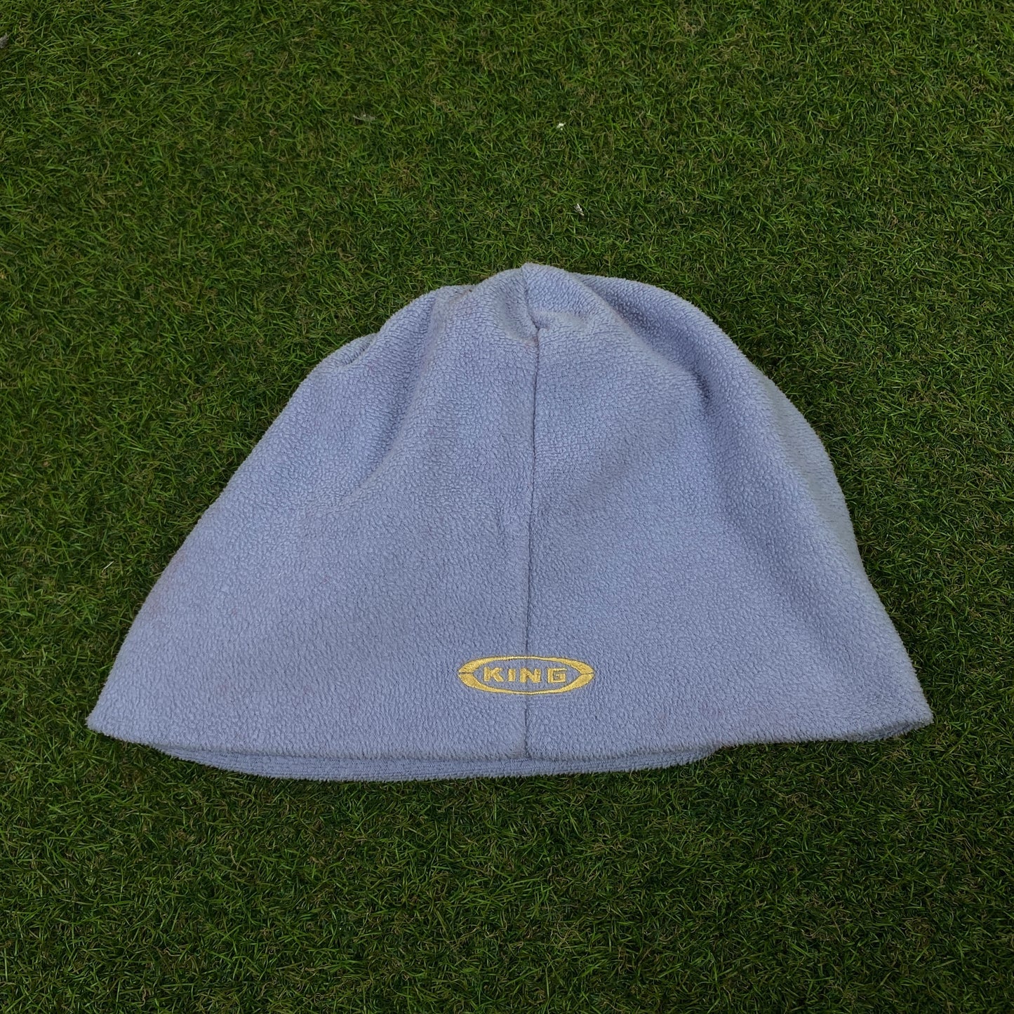 Retro Puma King Beanie Hat Blue