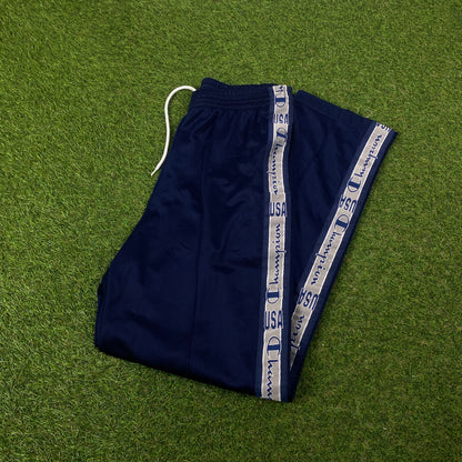 00s Champion Piping Joggers Blue Small