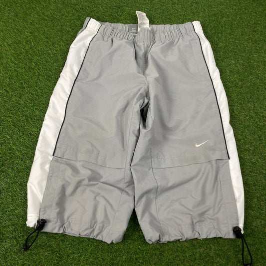 00s Nike 3/4 Length Shorts Grey Medium