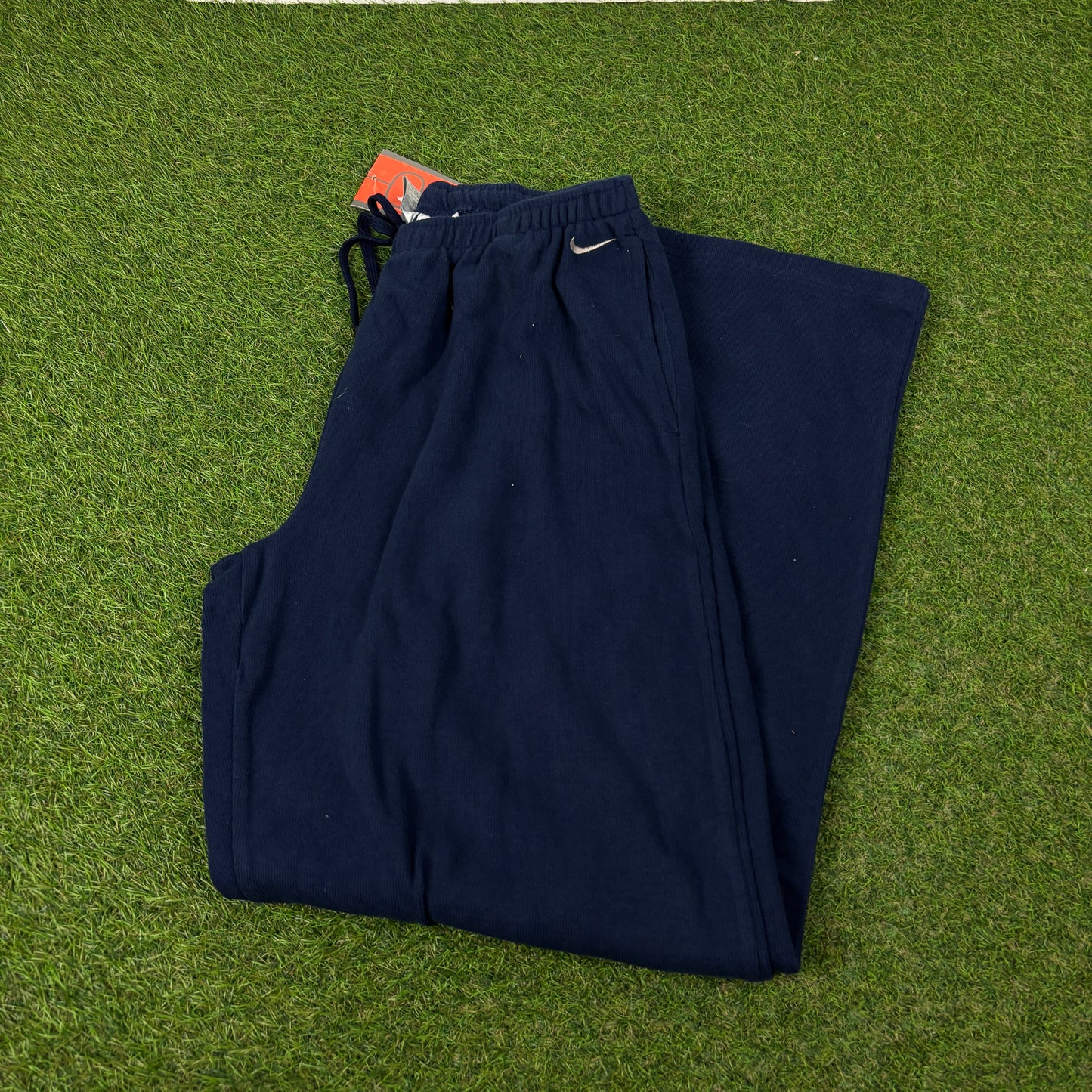 00s Nike Wide Leg Cotton Joggers Blue XL