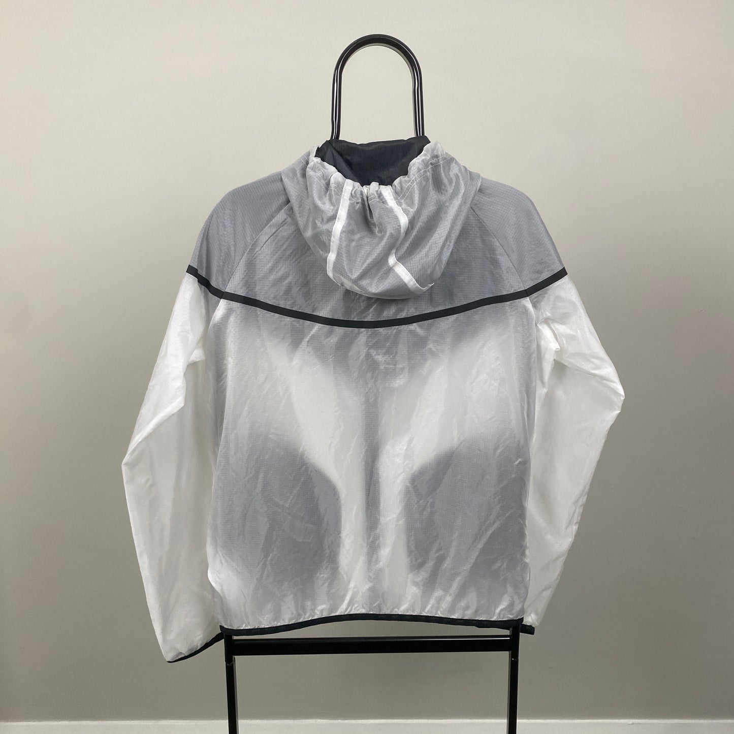 00s Nike Paper Thin Windbreaker Jacket White Large