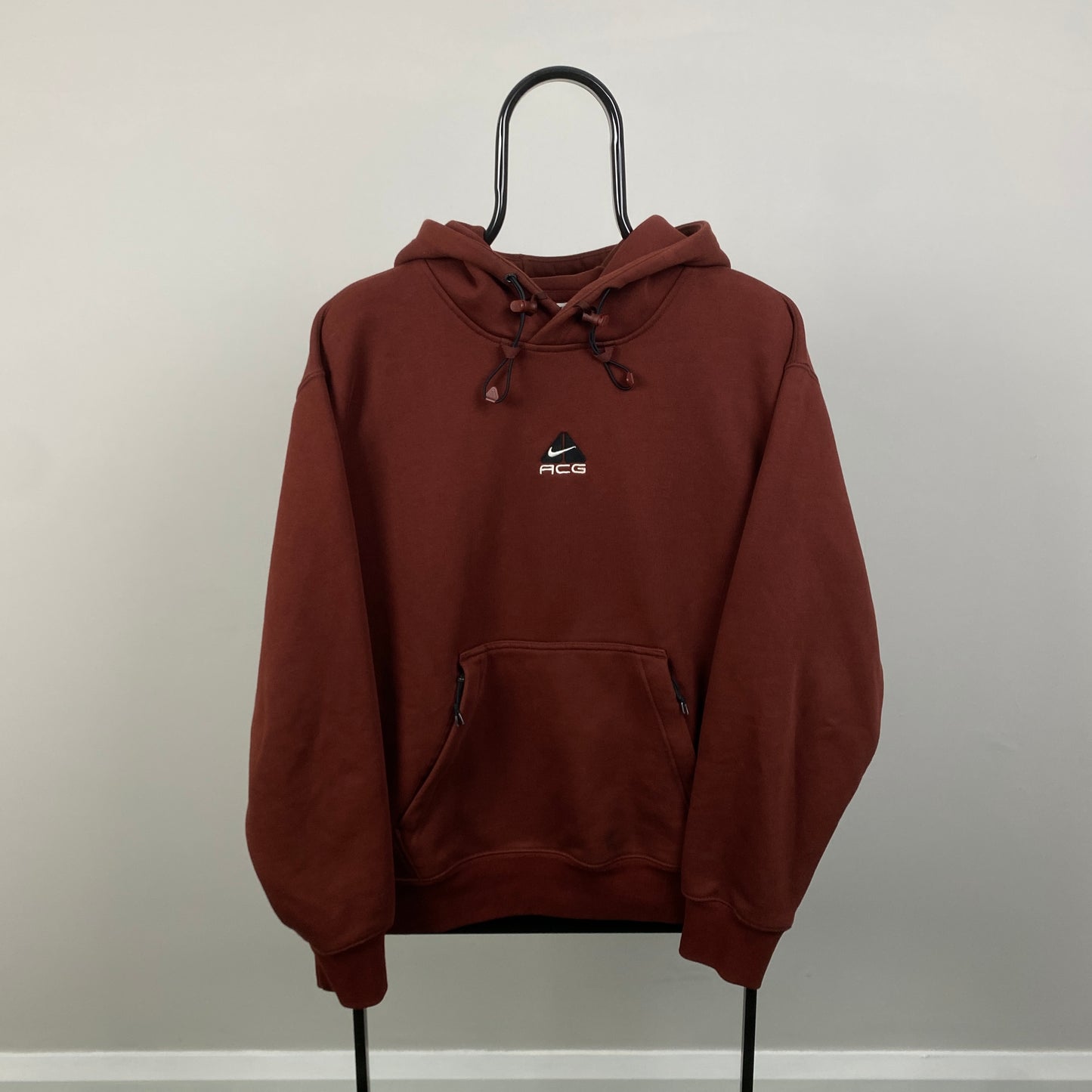00s Nike ACG Hoodie Red XS
