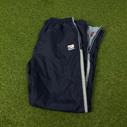 00s Nike Piping Joggers Blue XS