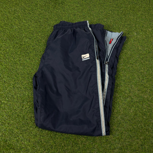 00s Nike Piping Joggers Blue XS