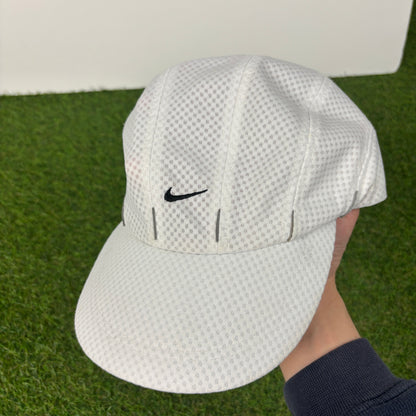 90s Nike Tailwind 6 Panel Hat White
